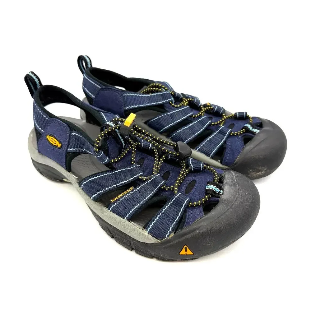 KEEN Newport H2 Navy Blue Water Sport Waterproof Hiking Sandals Size 5